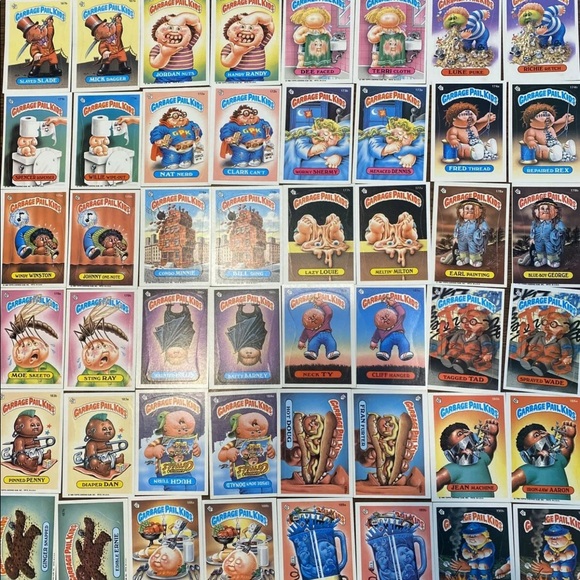 Vintage Garbage Pail Kids Trading Cards/Stickers Series 5 Full Complete Set - Picture 2 of 3